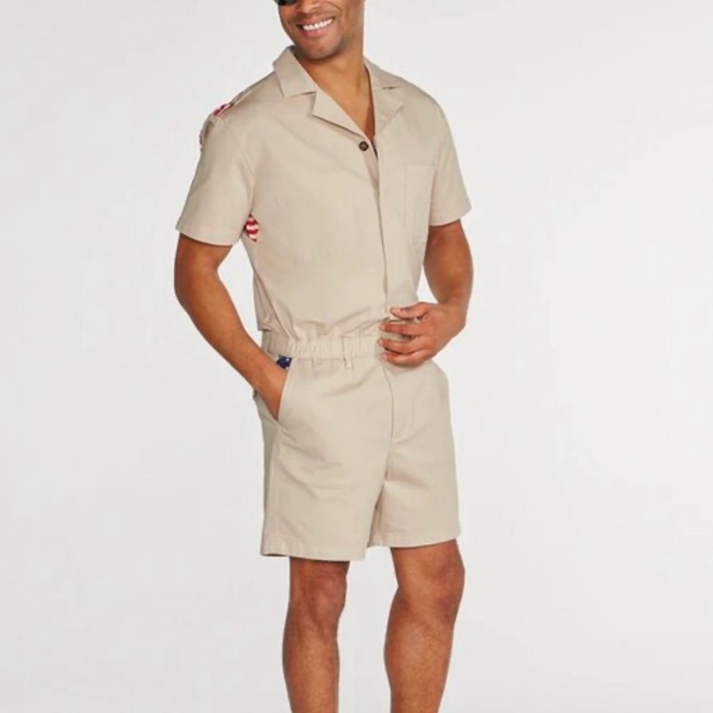 Men’s American Flag Coveralls